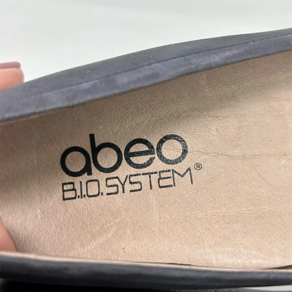 ABEO Terrie Women's Ballet Flats Black Gray Ombre Size 7 Neutral Casual Slip On